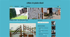 Desktop Screenshot of citiesinpixiedust.com